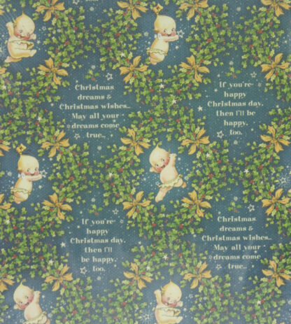 Graphic 45 Kewpie Christmas cardstock 12"x12"