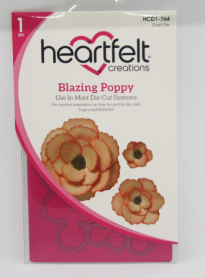 Blazing poppy dies