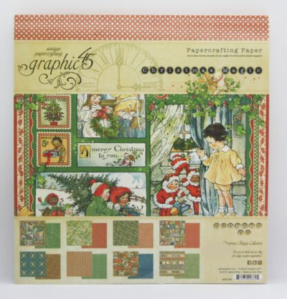 Graphic 45 Christmas magic 8"x8"