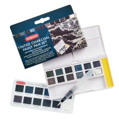Derwent Tinted Charcoal Paint Pan